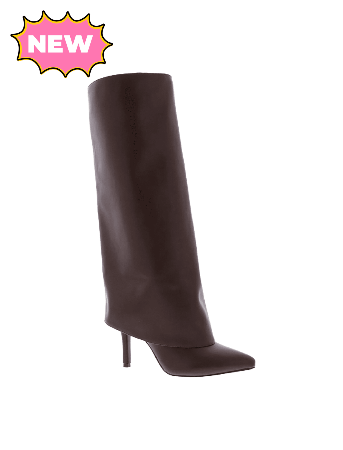 Zaya Shark Boots (Dark Brown)
