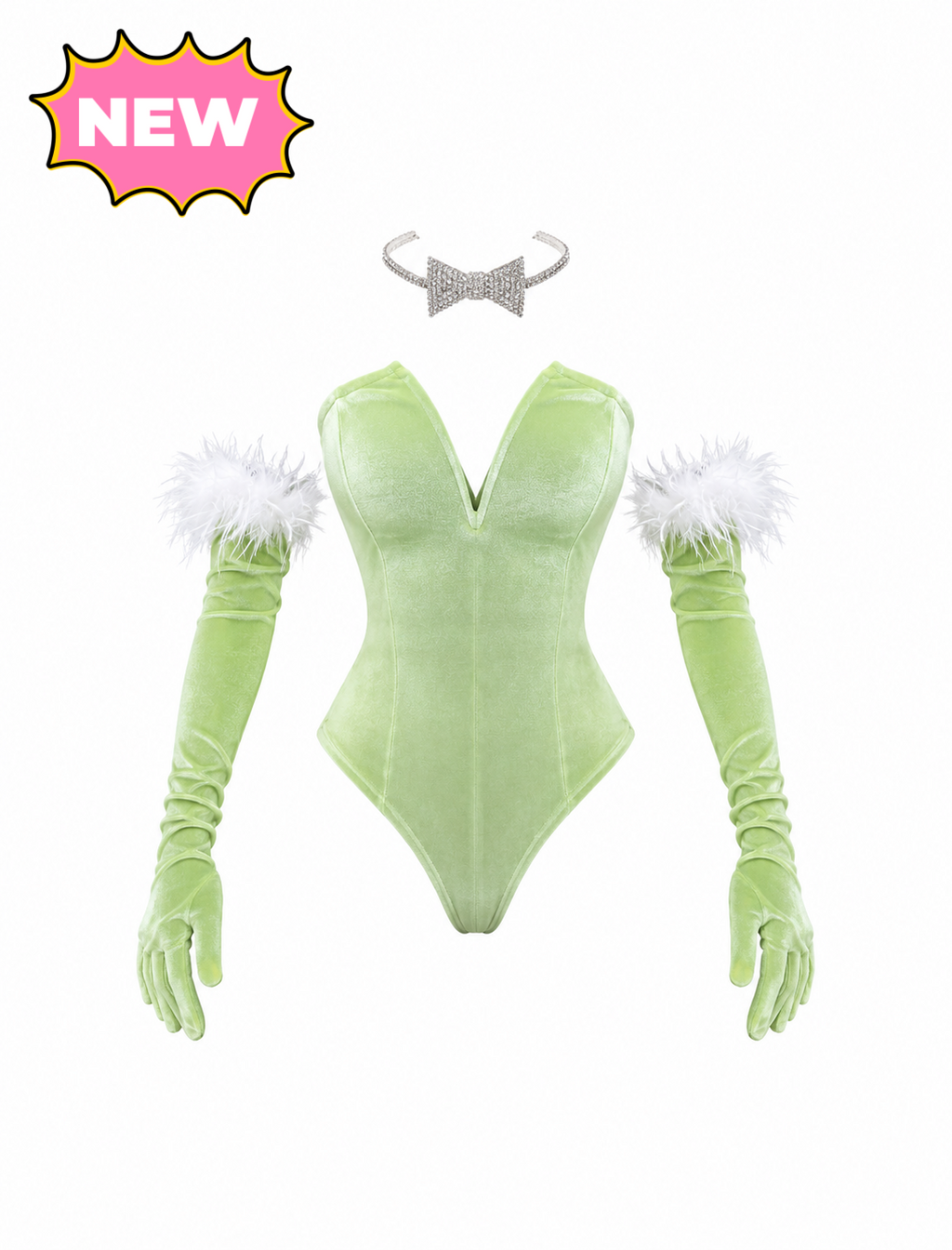 A Honey Bunny Costume (Sage Green)