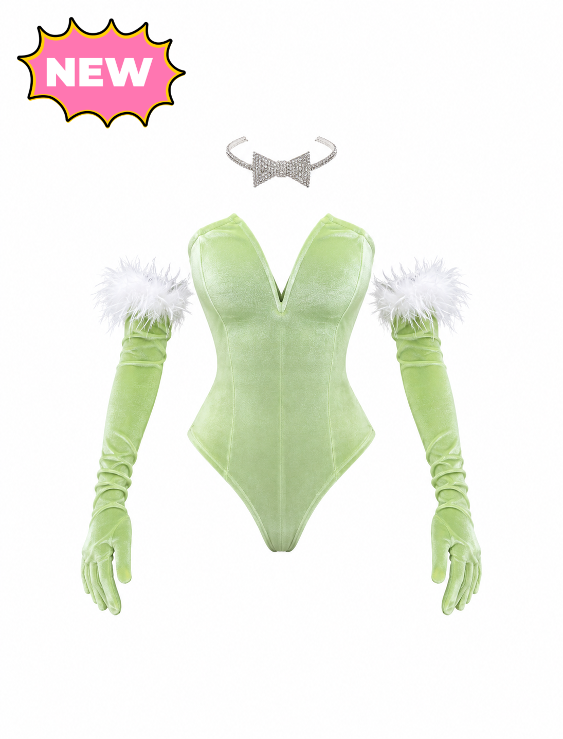 A Honey Bunny Costume (Sage Green)