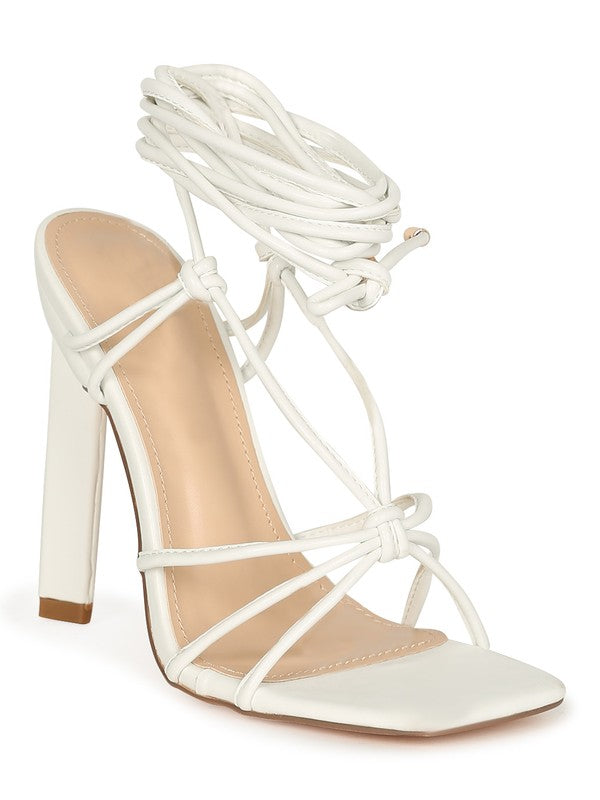 Sapphira Heels (White)