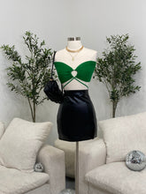 Load image into Gallery viewer, Aruba Halter Tie Top (Green)