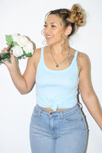 Load image into Gallery viewer, Betty Tank Top (Sky Blue)