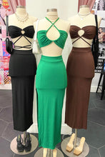 Load image into Gallery viewer, Ibiza Maxi Skirt Set (Green)