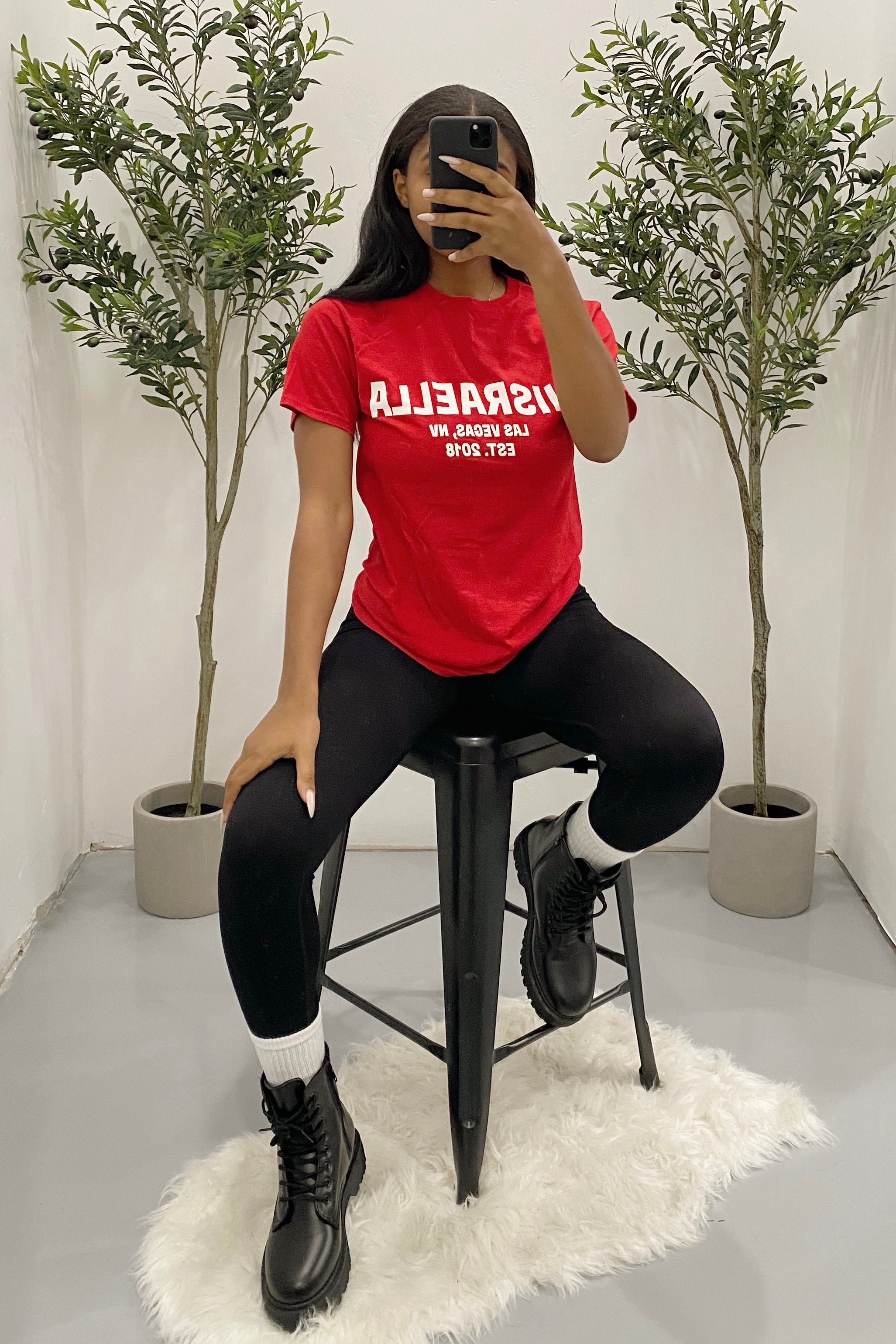 Classic Israella Tee (Red)