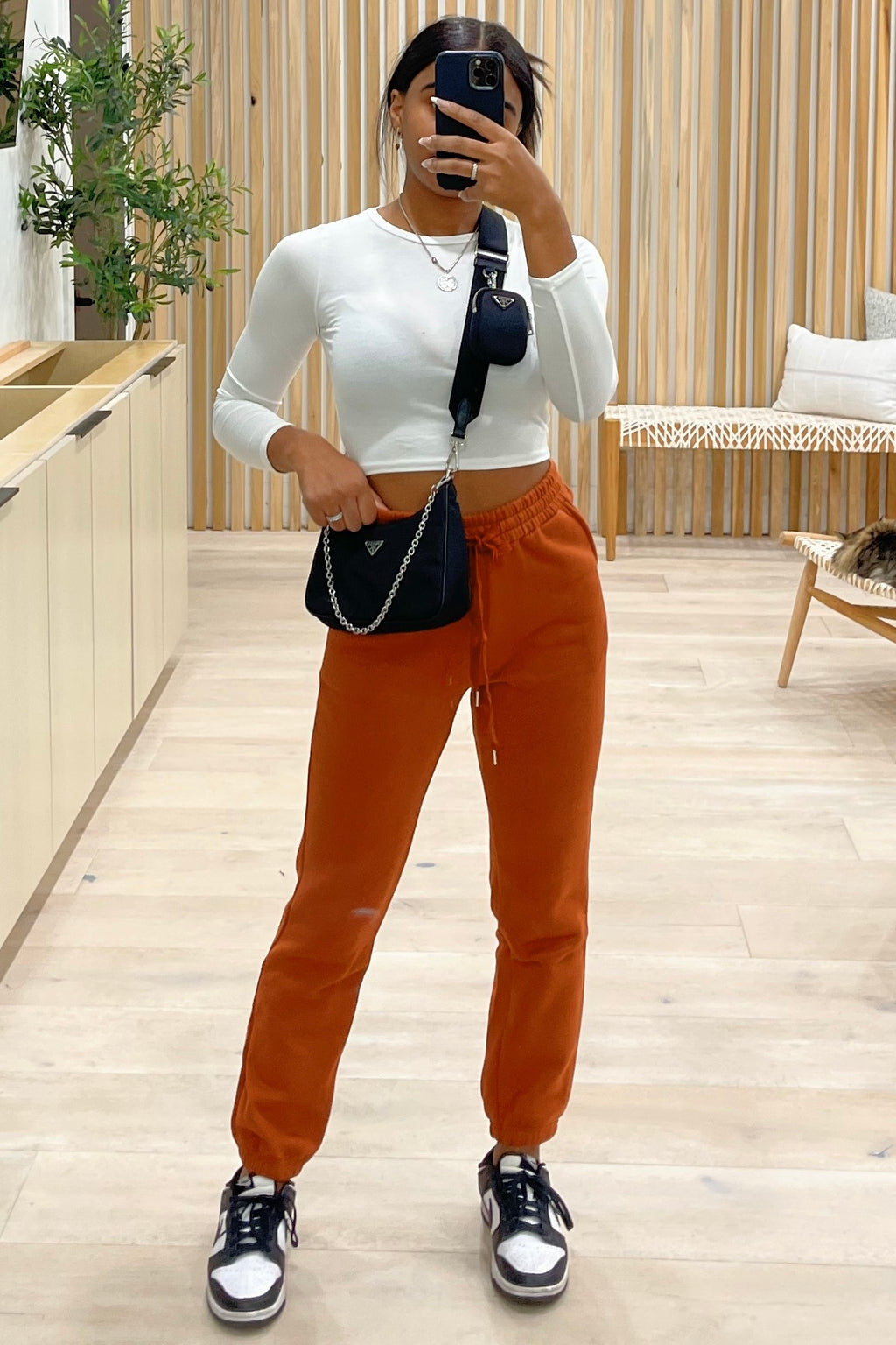 Stormi Joggers (Rust Brown)