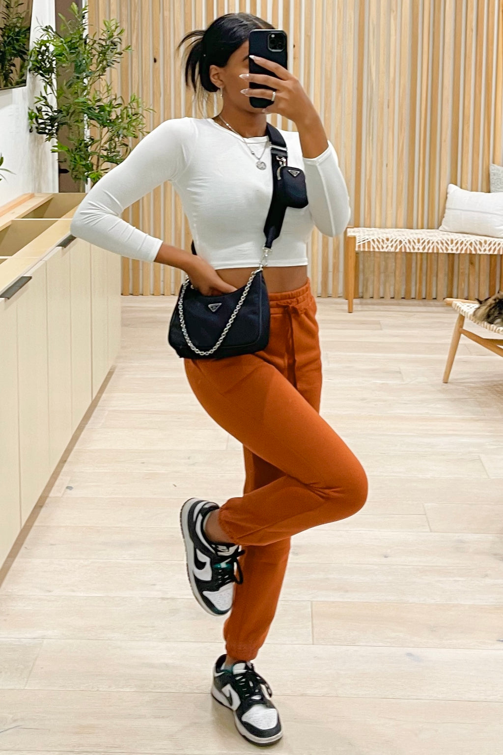 Stormi Joggers (Rust Brown)