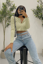 Load image into Gallery viewer, Mollie Crop Top (Sage Green)