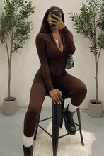 Load image into Gallery viewer, Montana Jumpsuit (Chocolate Brown)