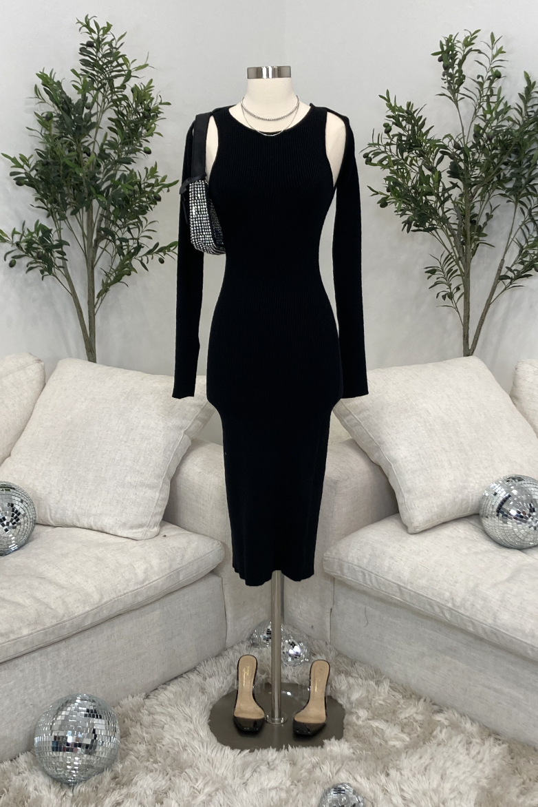 Iris Dress (Black)