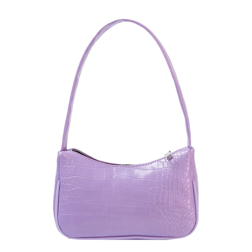 Coco Croc Bag (Lavender)