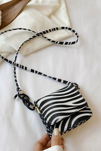 Gia Crossbody Bag (Zebra/Black)