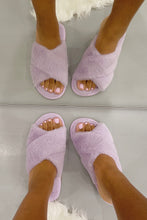 Load image into Gallery viewer, Boo Slippers (Lavender)