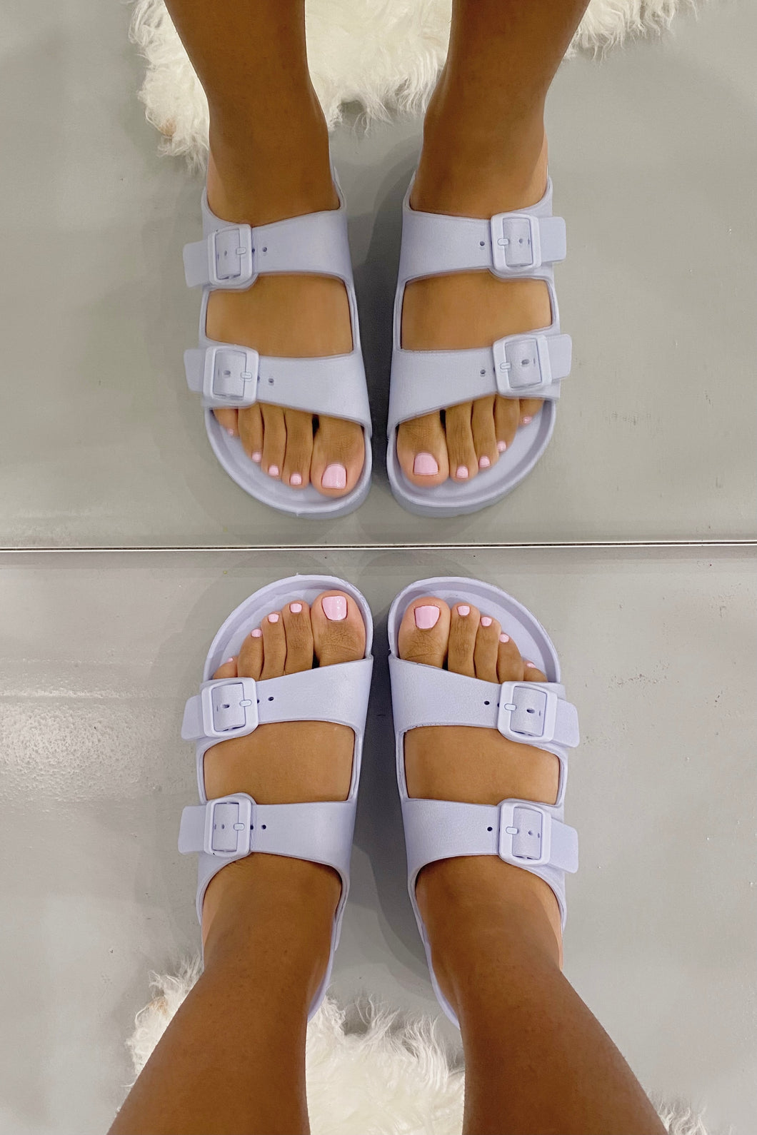 Birken Slides (Baby Blue)