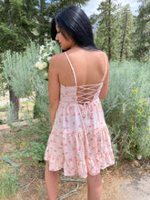 Load image into Gallery viewer, Madeline Floral Babydoll Dress (Peach/Pink)