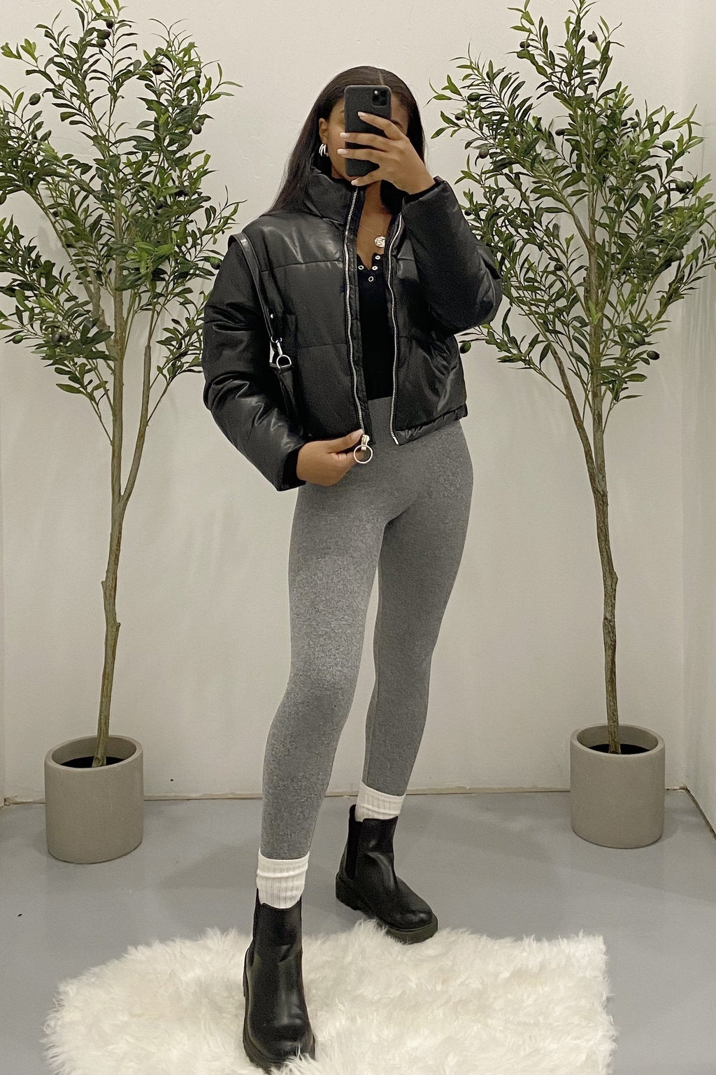 Montana Leggings (Charcoal Grey)