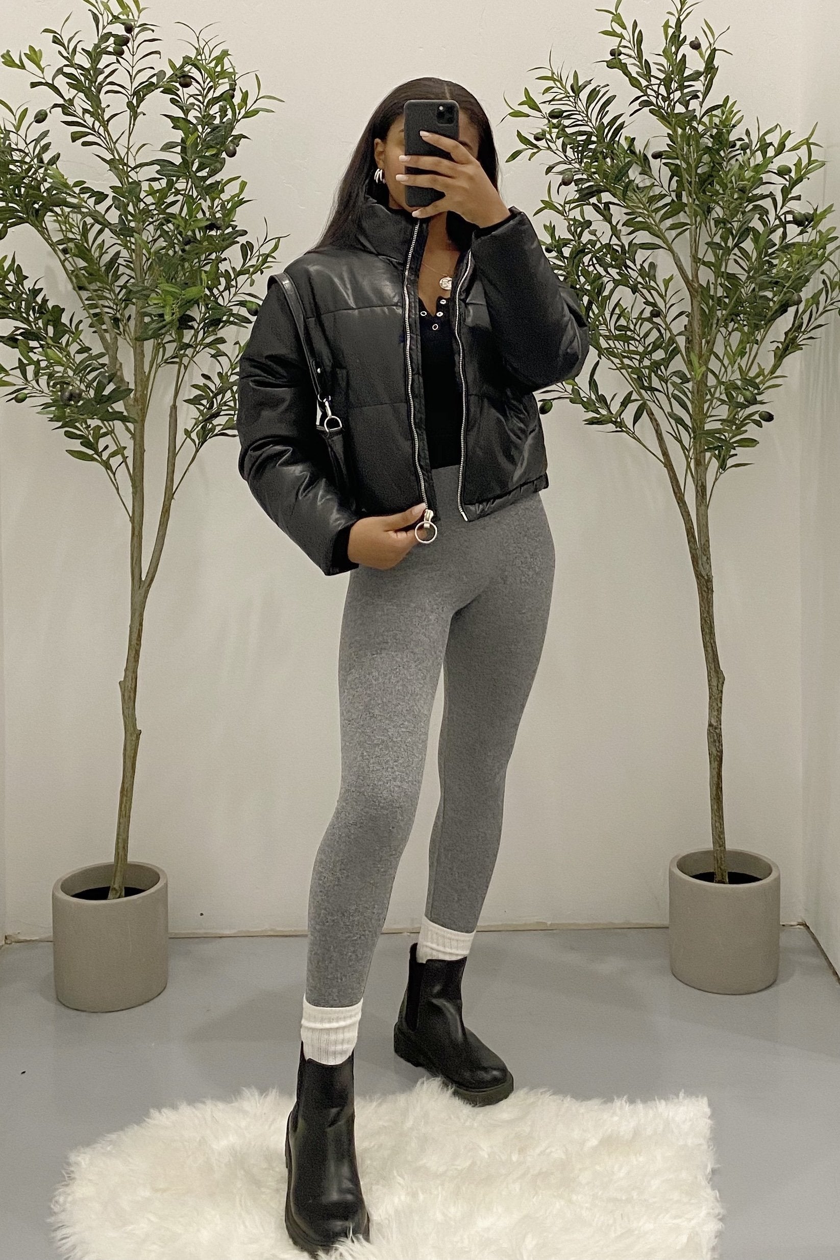 Montana Leggings (Charcoal Grey)