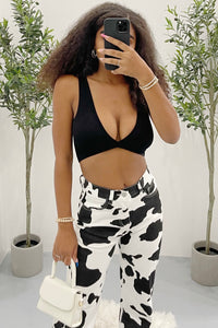 Henny Crop Top (Black)