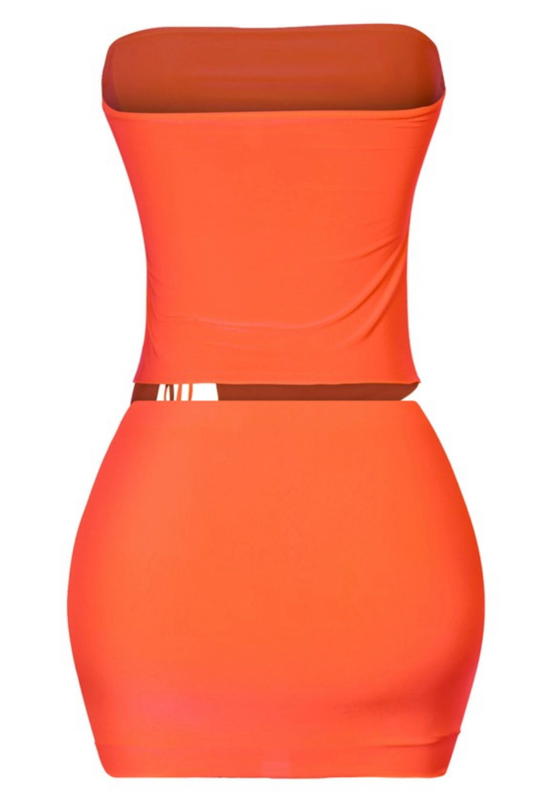 Darla Skirt Set (Orange)