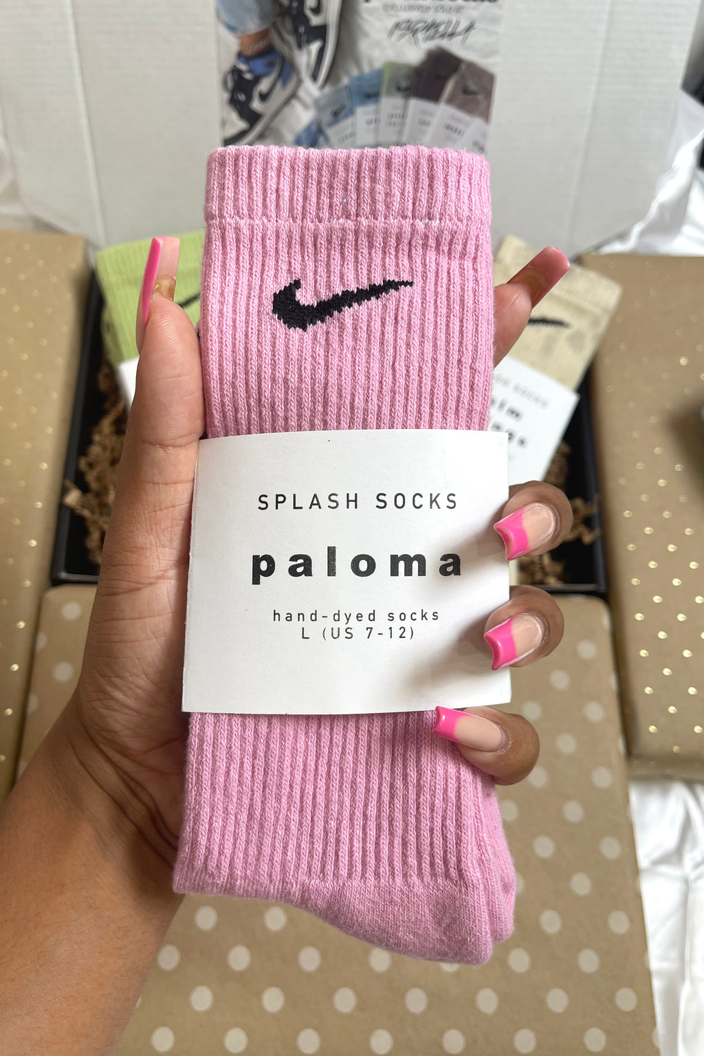 Splash Socks Single Pairs (50 Colors - 1 Pair)