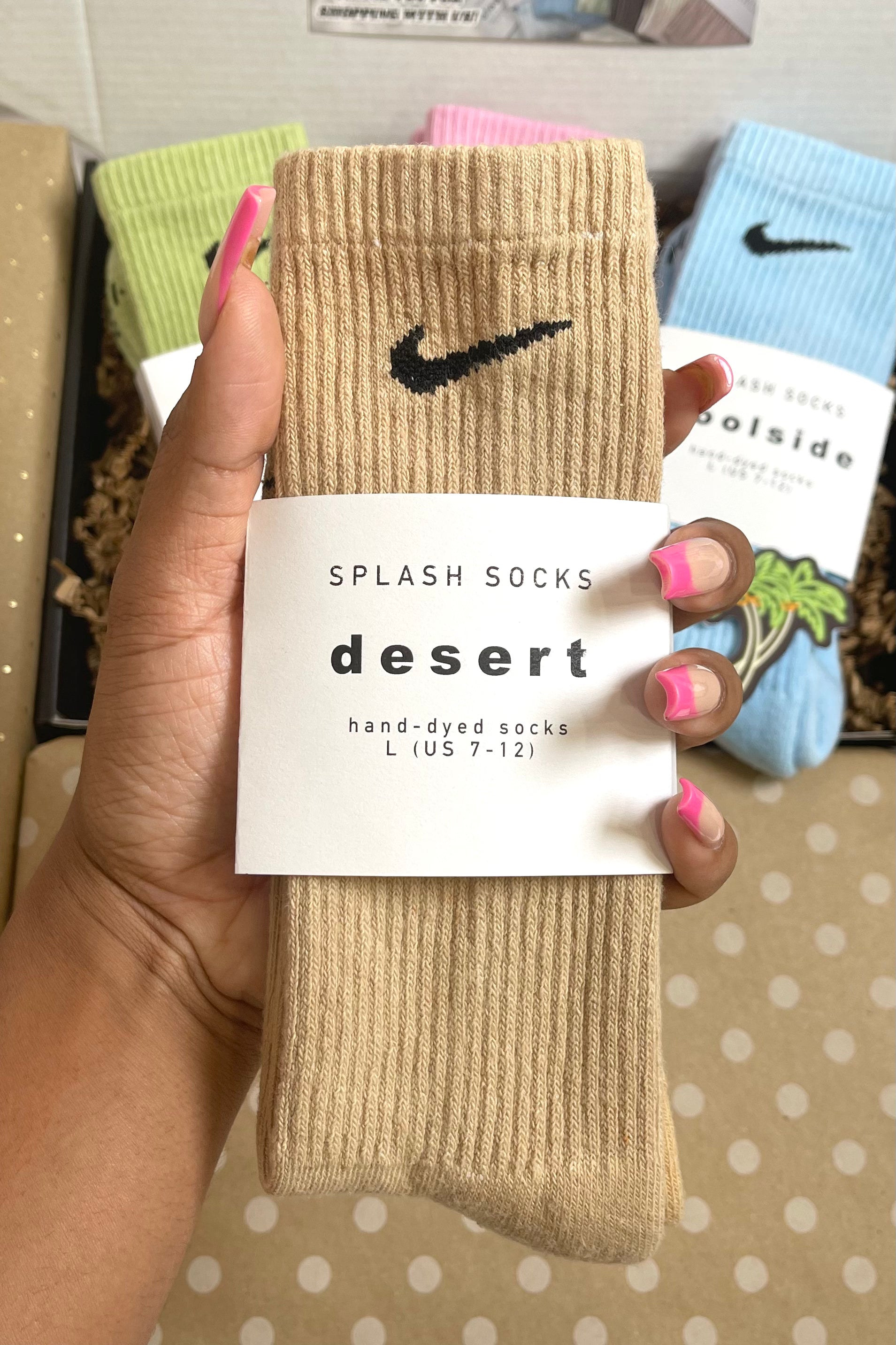 Splash Socks Single Pairs (50 Colors - 1 Pair)