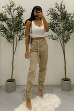 Load image into Gallery viewer, Kevin Tie Jeans (Khaki Green)