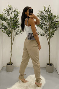 Kevin Tie Jeans (Khaki Green)
