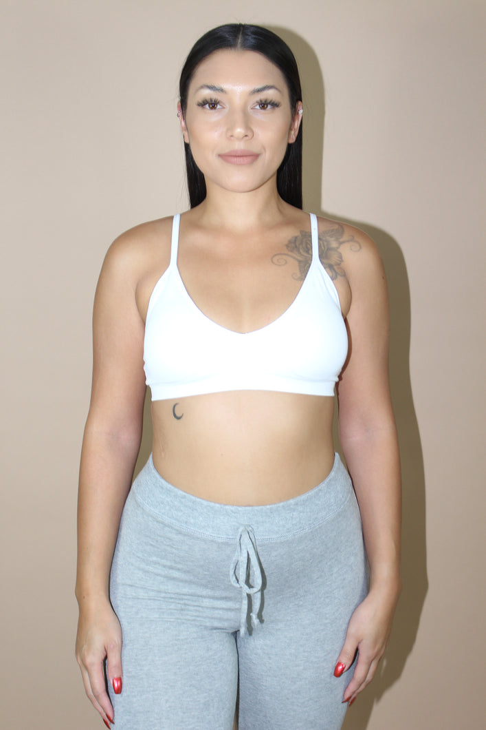 Les Lounge Bra (White)