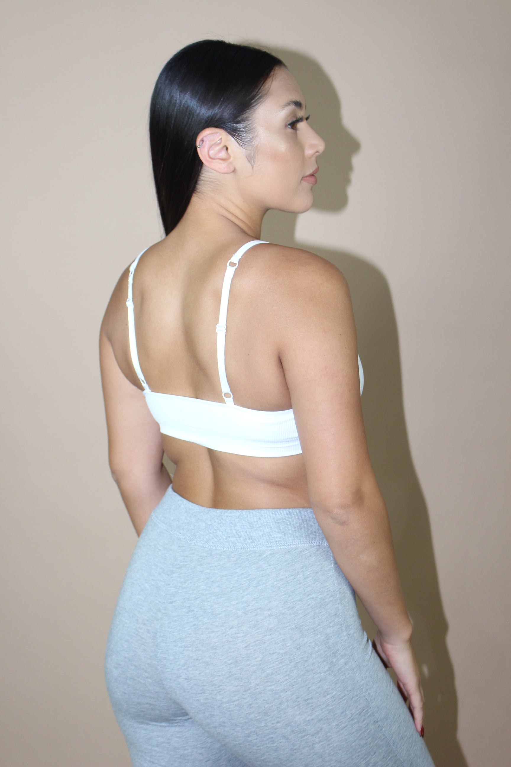 Les Lounge Bra (White)
