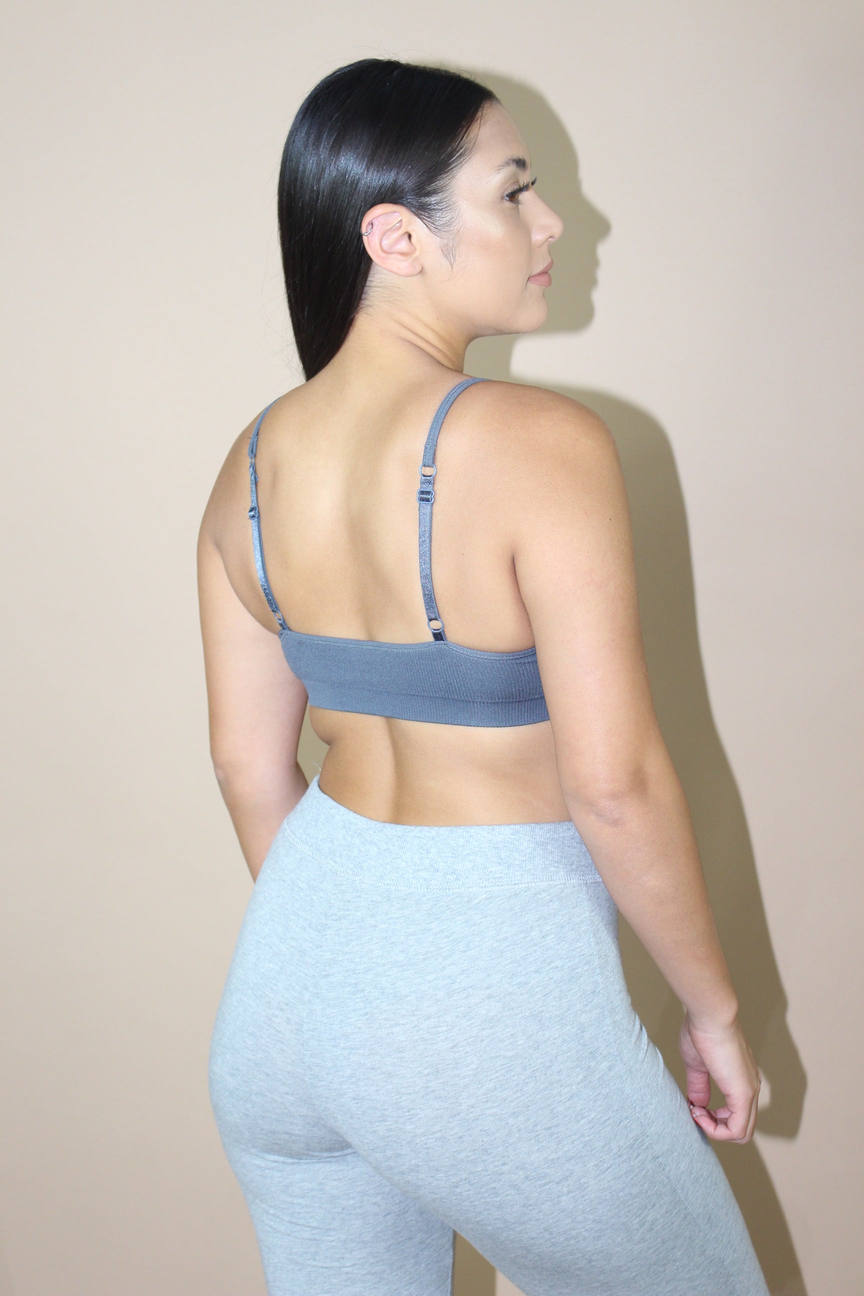 Les Lounge Bra ( Dark Grey)