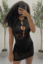 Load image into Gallery viewer, Chase Me Down Dress (Black)