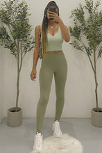 Load image into Gallery viewer, Lola Leggings (Olive Green)