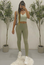 Load image into Gallery viewer, Lola Leggings (Olive Green)