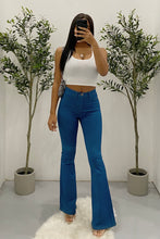 Load image into Gallery viewer, Selena Flare Jeans (Denim)