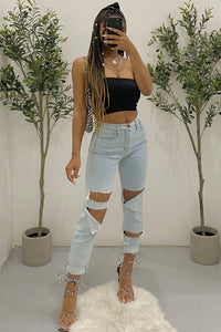 Honey Tube Top (Black)