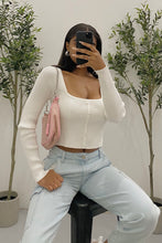 Load image into Gallery viewer, Katrina Sweater Top (White)