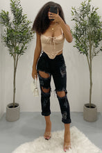 Load image into Gallery viewer, Beth Corset Top (Bronze)