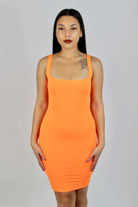 Nala Dress (Neon Orange)