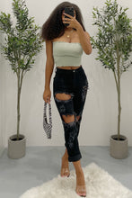 Load image into Gallery viewer, Tina Tube Top (Sage Green)