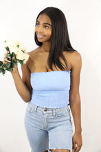 Load image into Gallery viewer, Tina Tube Top (Sky Blue)