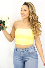 Load image into Gallery viewer, Olivia Tube Top (Lemon)