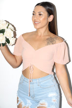 Load image into Gallery viewer, May Crop Top (Blush Pink)