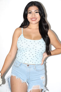 Aster Tank Top (Baby Blue)