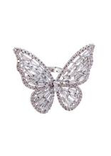 Load image into Gallery viewer, Bailey Butterfly Ring (Silver)