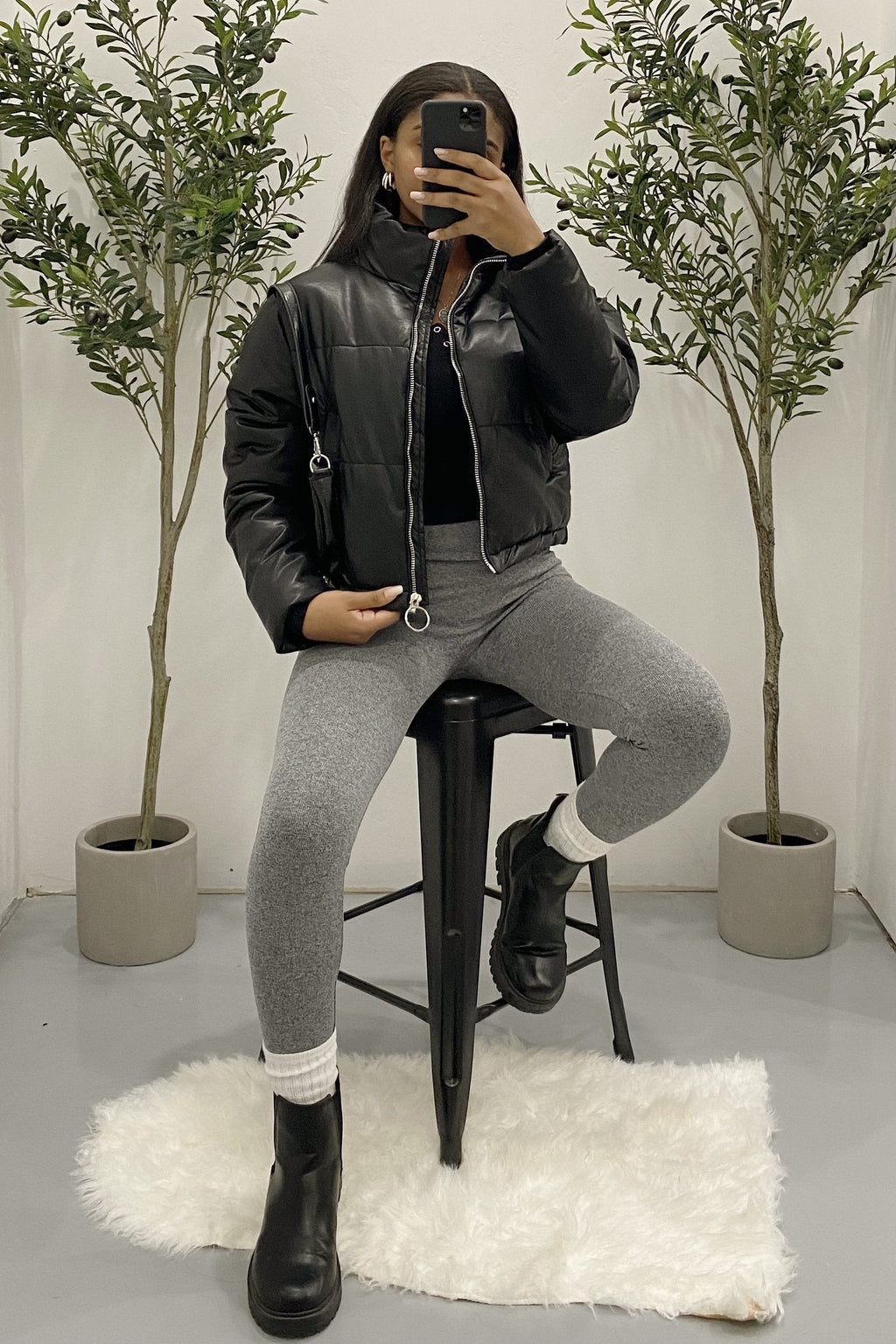 Montana Leggings (Charcoal Grey)