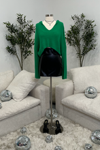 Load image into Gallery viewer, Seattle Cropped Sweater (Green)