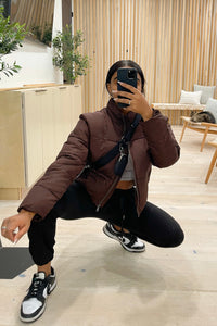 Tahoe Puffer Jacket (Chocolate Brown)