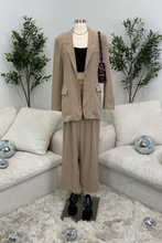 Load image into Gallery viewer, Bossy Blazer Set (Taupe Brown)