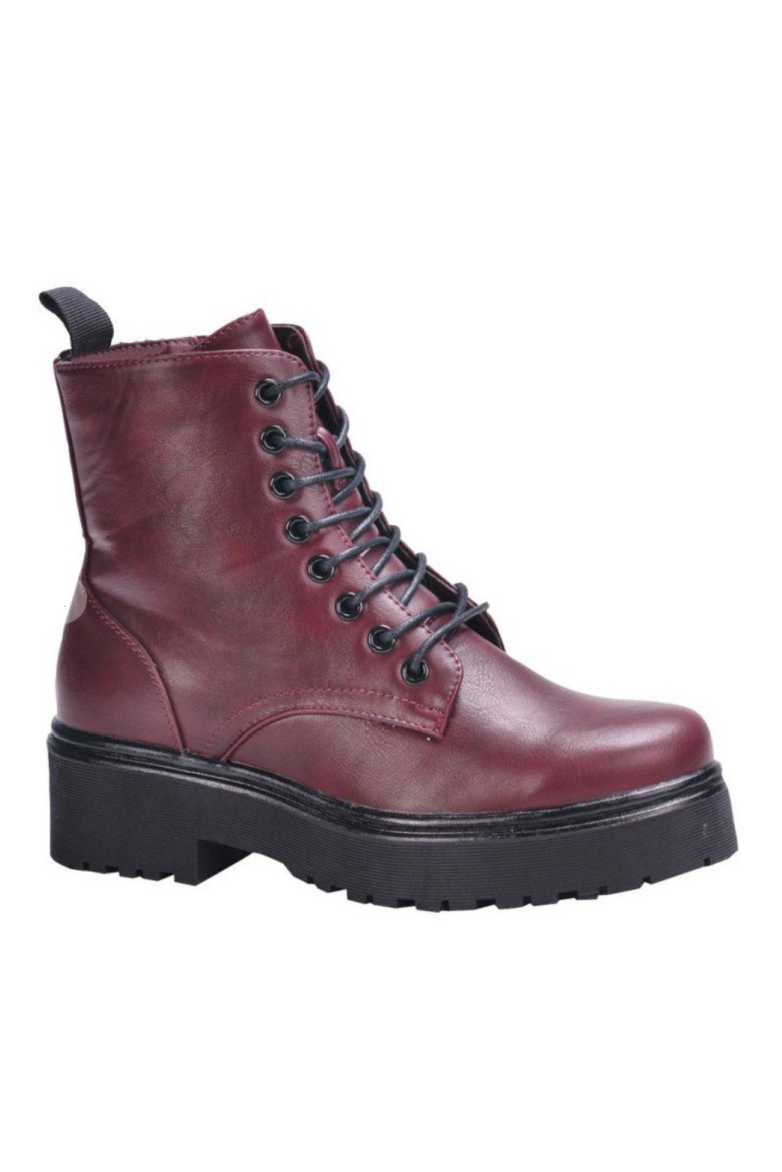 Doc Booties (Burgundy)