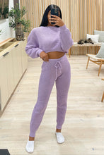Load image into Gallery viewer, Fisher Knit Lounge Set (Lavender Purple)