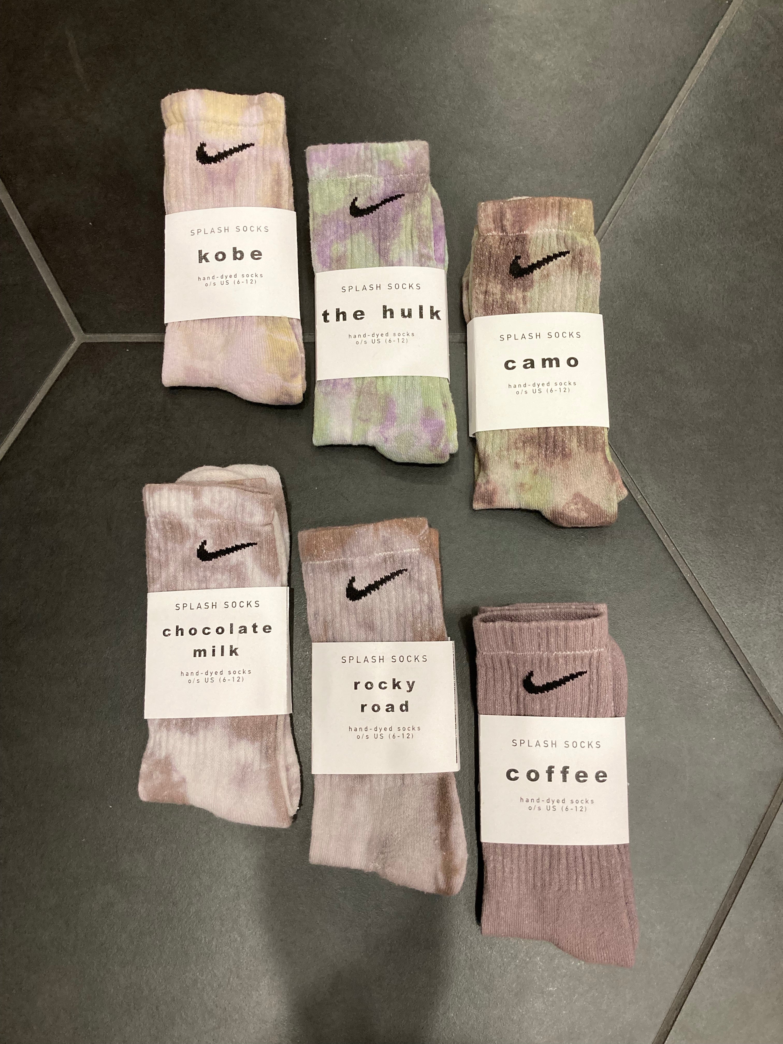 Splash Socks (45 Colors)